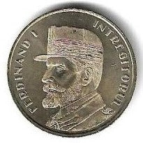 Roménia - 50 Bani 2019 (Km# Novo) Rei Fernando I