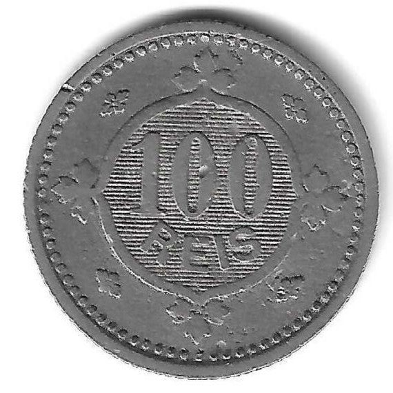 Portugal - 100 Reis 1900 (Km# 546)