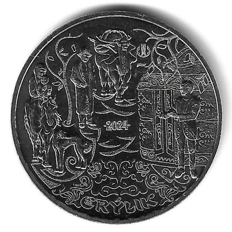 Cazaquistao - 200 Tenge 2024 (Km# ..) Erylik