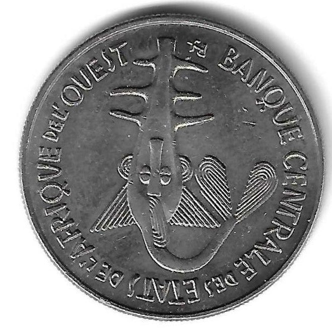 West African States - 100 Francos 1974 (Km# 4)