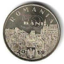 Roménia - 50 Bani 2019 (Km# Novo) Rei Fernando I