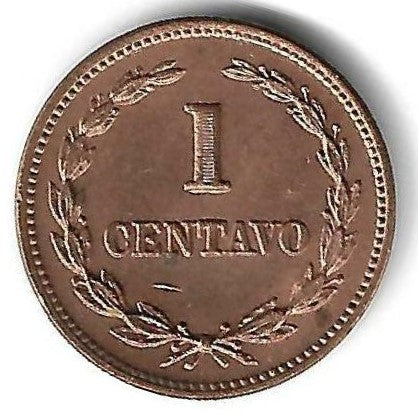 El Salvador - 1 Centavo 1972 (Km# 135.1)