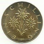 Austria - 1 Schilling 1966 (Km# 2886)