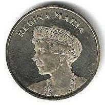 Roménia - 50 Bani 2019 (Km# ..) Rainha Maria