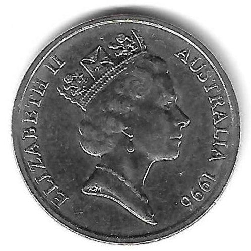 Australia - 5 Centimos 1996 (Km# 80)