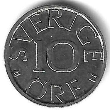 Suécia - 10 Ore 1978 (Km# 850)