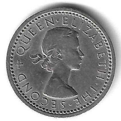 Rodesia e Nyasaland - 3 Pence 1964 (Km#3)