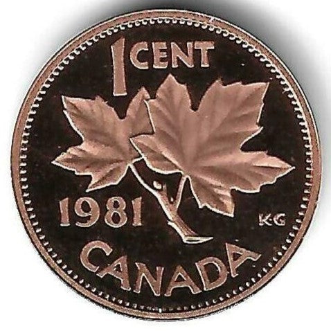Canada - 1 Centimo 1981 (Km# 127)