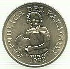 Paraguai - 5 Guaranies 1992 (Km# 166a)
