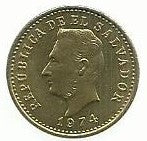El Salvador - 2 Centavos 1974 (Km# 147)