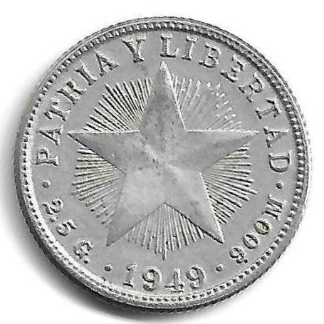 Cuba - 10 Centavos 1949 (Km# A12)