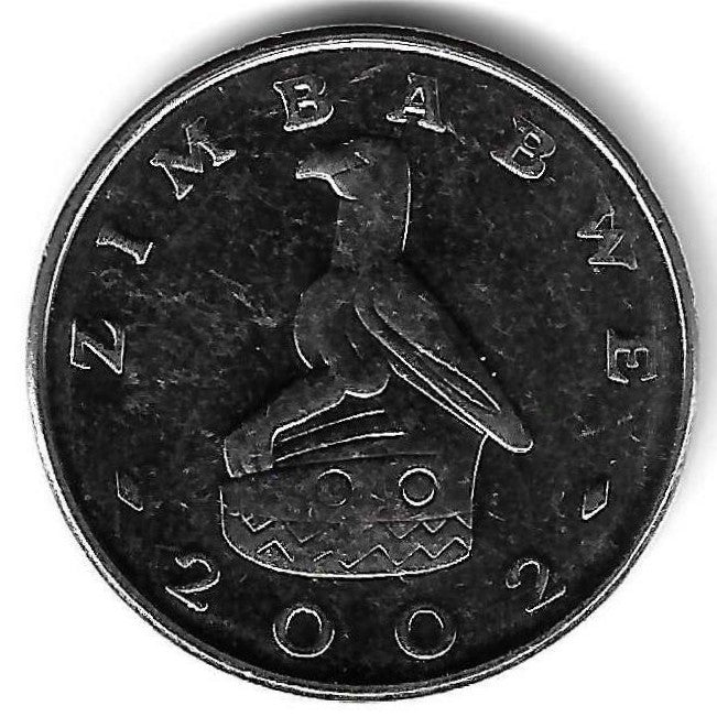Zimbabwe - 50 Centimos 2002 (Km# 4a)