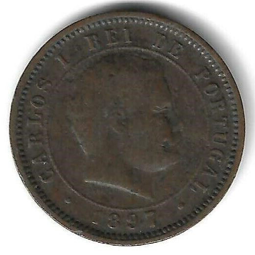 Portugal - 5 Reis 1897 (Km# 530)