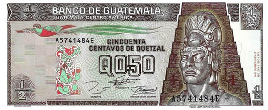 Guatemala - 50 Centavos 1994 (# 86b)