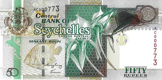 Seychelles - 50 Rupias 2005 (# 39a)