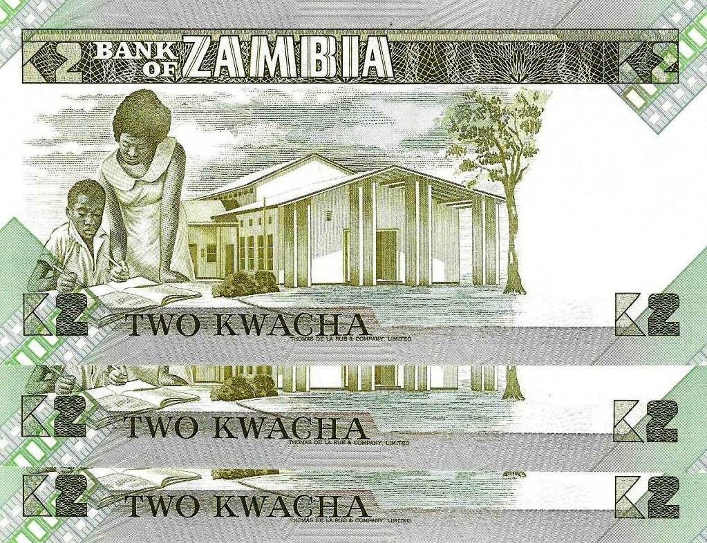 Zambia - 2 Kwacha 1980 (# 24c)
