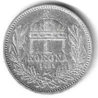 Hungria - 1 Korona 1893 (Km# 484)