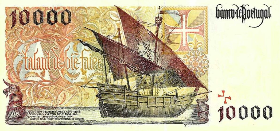 Portugal - 10000$00 1997 (# 191b)