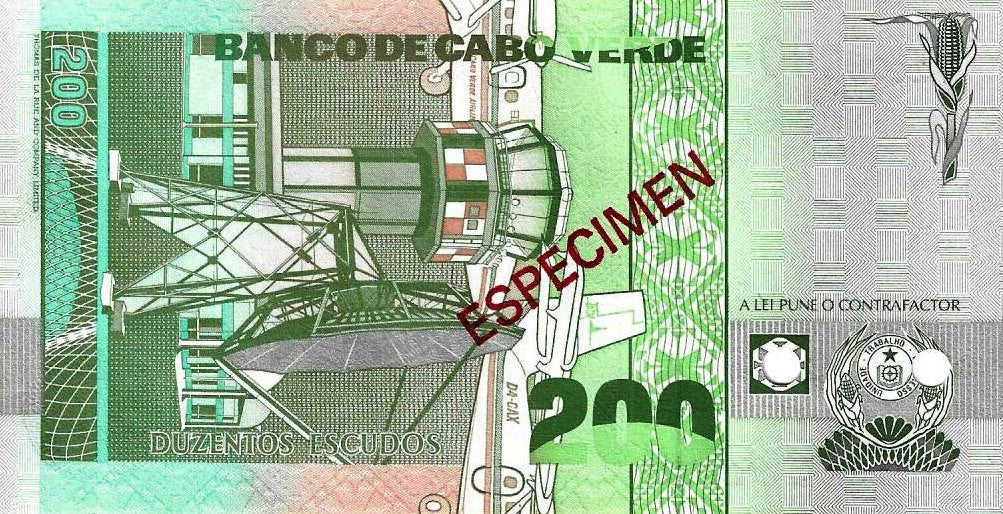 Cabo Verde - 200$00 1989 (# 58s)