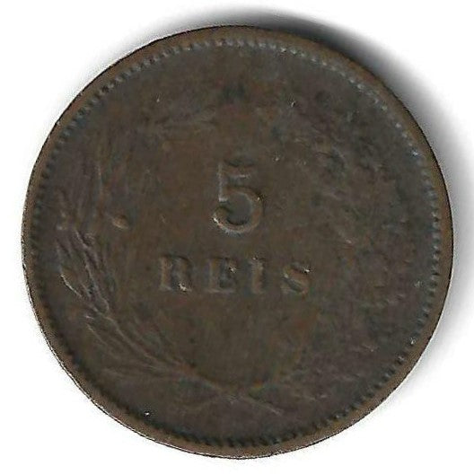 Portugal - 5 Reis 1897 (Km# 530)