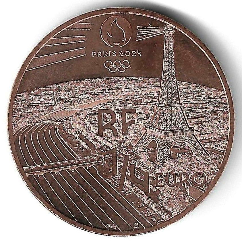 França - 1/4 Euro 2023 (Km# 3126) Interrupção