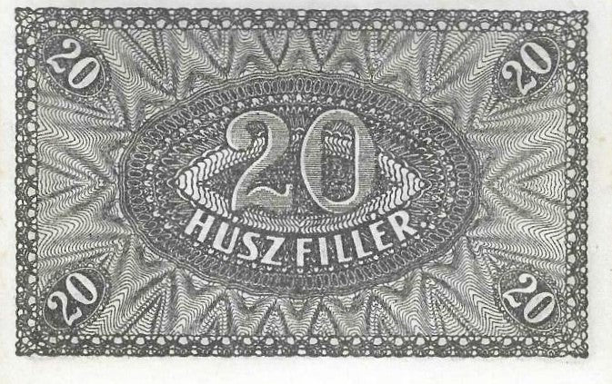 Hungria - 20 Filler 1920 (# 43)