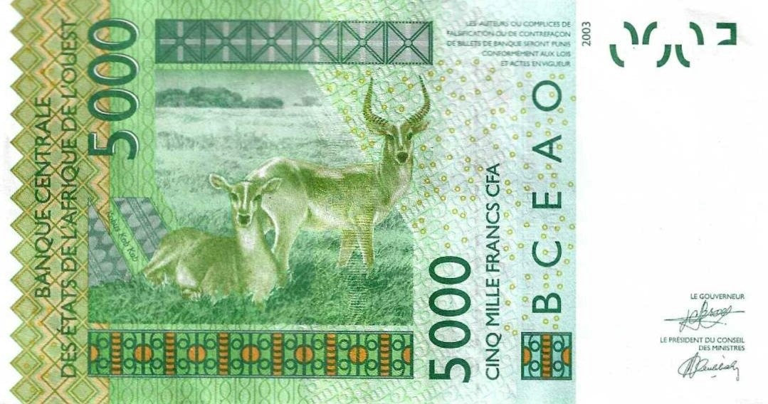 Senegal - 5000 Francos 2024 (# 717k)