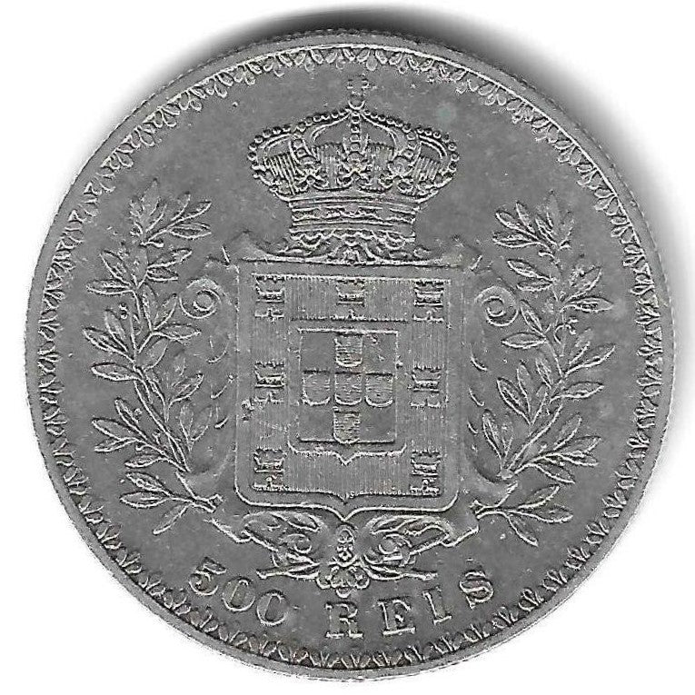 Portugal - 500 Reis 1907 (Km# 535)