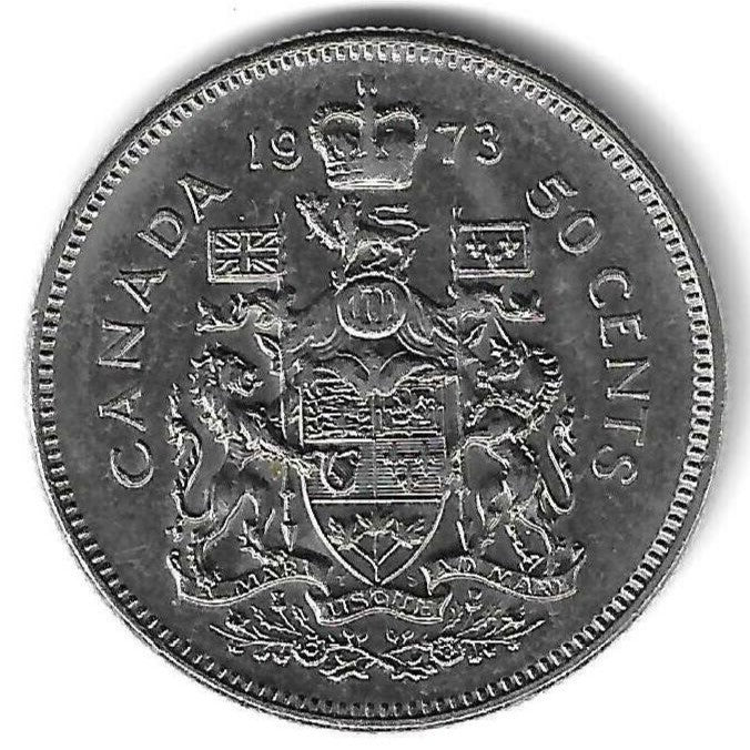 Canada - 50 Centimos 1973 (Km# 75.1)