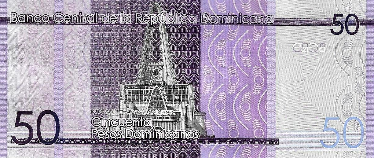 Rep. Dominicana - 50 Pesos 2023 (# 189j)