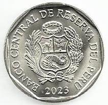 Peru - 1 Sol 2023 (Km# ..) Jose Manuel Valdez