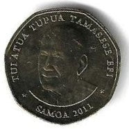 Samoa - 1 Tala 2011 (Km# 171)