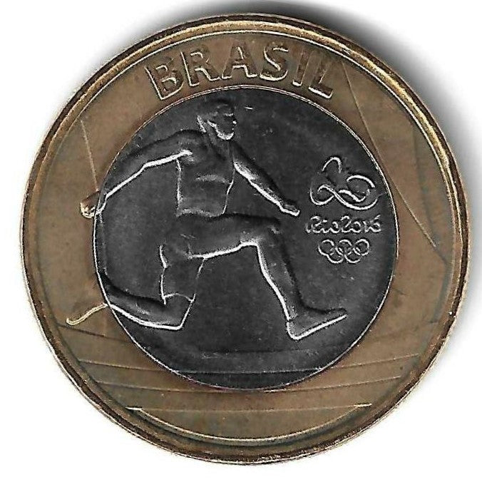 Brasil - 1 Real 2014 (Km# 687) Atletismo