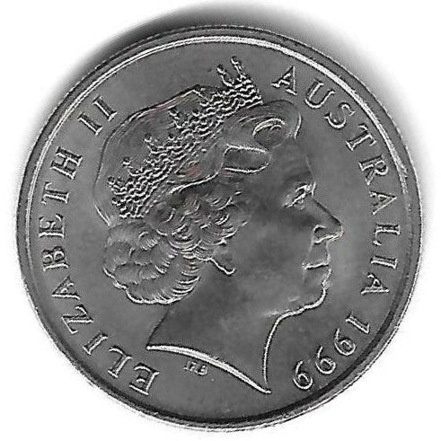 Australia - 5 Centimos 1999 (Km# 401)
