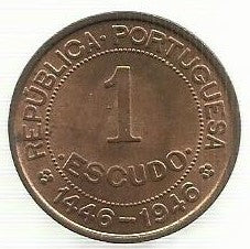 Guine - 1$00 1946 (Km# 7)