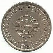 Cabo Verde - 5$00 1968 (Km# 12)