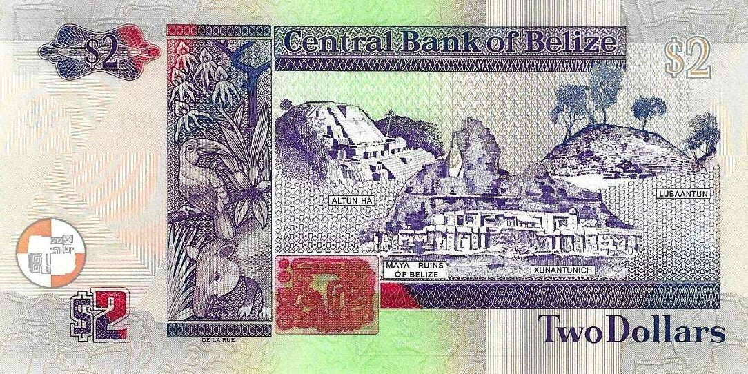 Belize - 2 Dolares 2007 (# 66c)