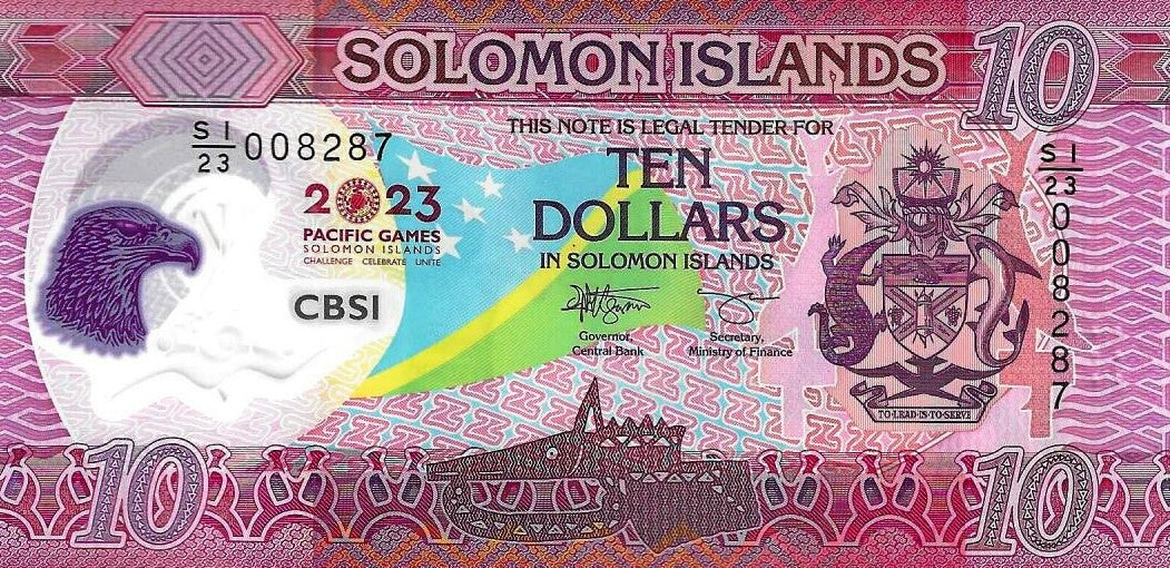Ilhas Salomão - 10 Dolares 2023 (# 39)