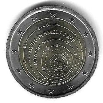 Eslovenia - 2 Euro 2023 (Km# ..) Josip Plemelj