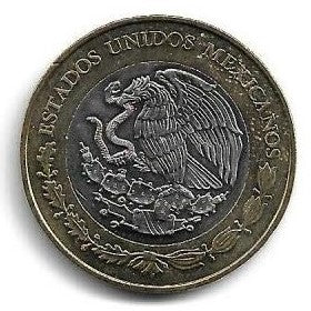 Mexico - 20 Pesos 2015 (Km# 987) Jose Maria Morelos
