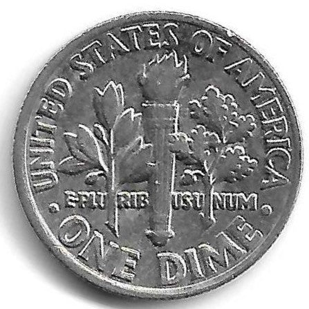 USA - 1 Dime 1985 (Km# 195a)