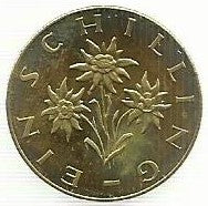 Austria - 1 Schilling 1964 (Km# 2886)