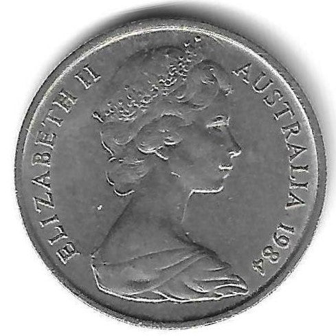 Australia - 5 Centimos 1984 (Km# 64)