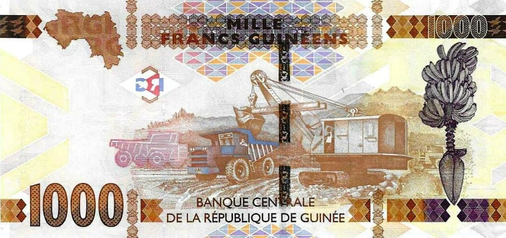 Guiné B. Central - 1000 Francos 2022 (# 48d)