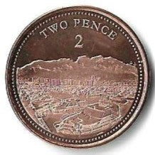 Gibraltar - 2 Pence 2020 (Km# 1682)