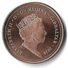 Gibraltar - 2 Pence 2020 (Km# 1682)