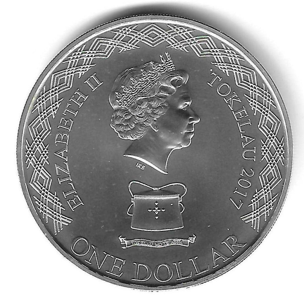 Tokelau - 1 Dolar 2017 (Km# 235) Nossa Senhora Aparecida