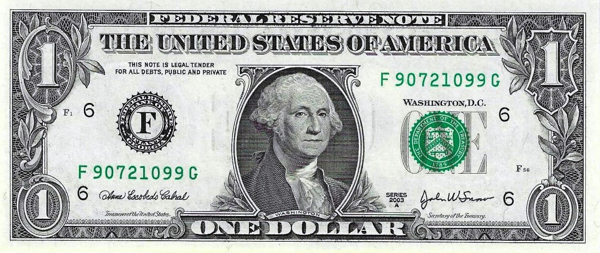USA - 1 Dolar 2003 (# 515b)