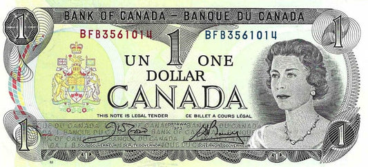 Canada - 1 Dolar 1973 (#85b)