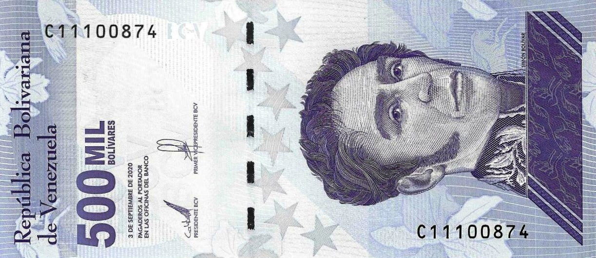 Venezuela - 500000 Bolivares 2020 (# 113a)